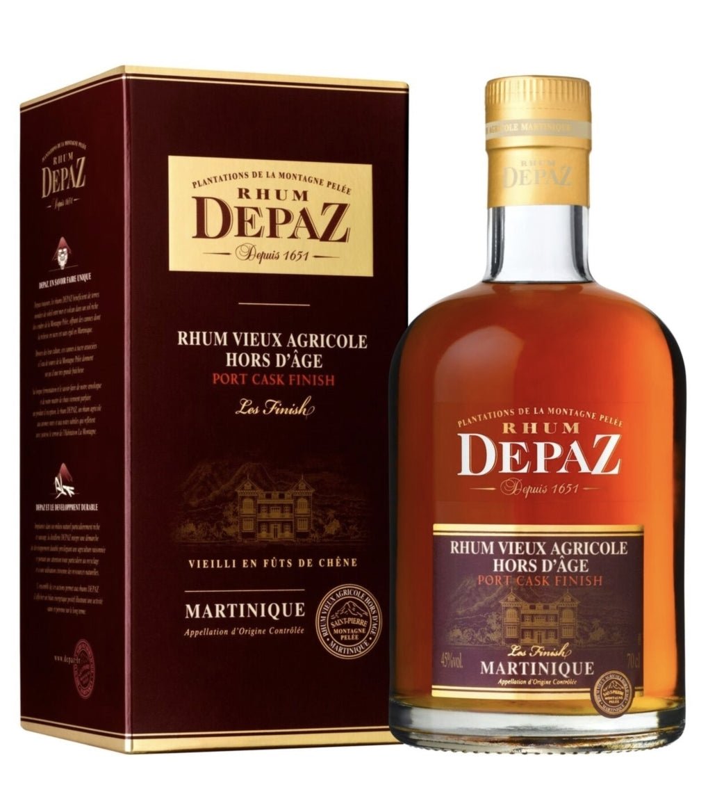 Depaz Hors d´Age Port Cask Finish Rum 45 % vol. 0,7l Rhum - inn-out-shop
