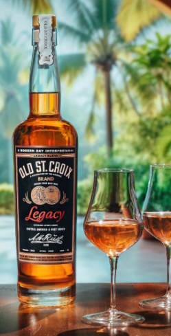Old st.croix Lagacy 2025 0,7l 42% vol. limited A.H.Riise Rum Basis
