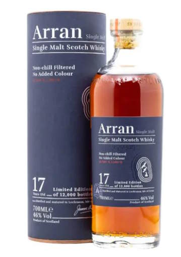 Arran 17y old 0,7l 46 % vol. Single Malt Whisky