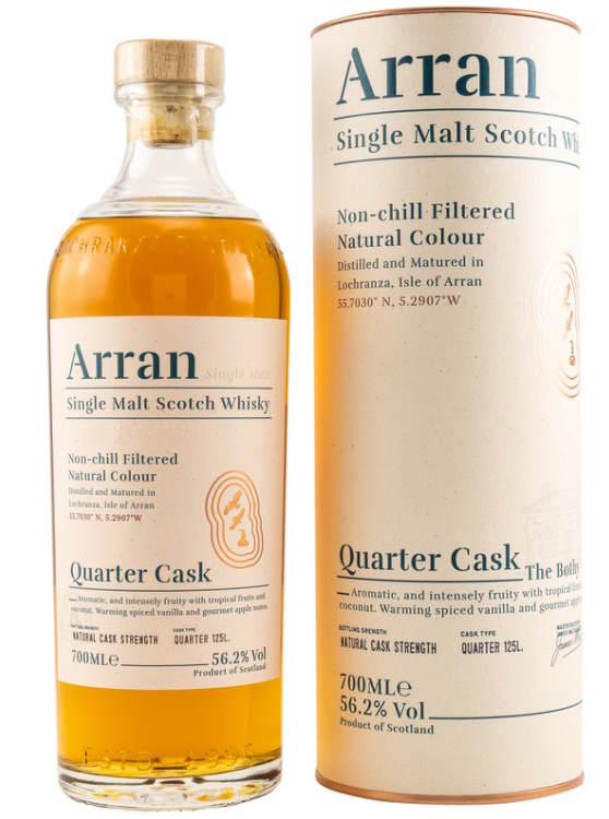 Arran Sherry Cask The Bothy 0,7l 56,2% vol. Whisky Quarter Cask