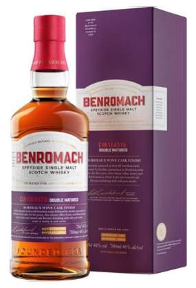 Benromach 2011 2023 Contrasts Bordeaux cask Malt 0,7l 46% vol. Whisky Nez : miel délicat fruits des bois chêne torréfié