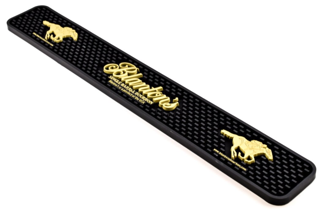 Blanton´s tapis de bar pour Bourbon Whiskey noir et or - inn-out-shopBlanton´s tapis de bar pour Bourbon Whiskey noir et or