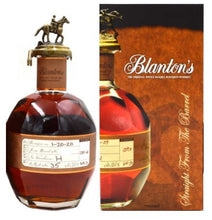 Laden Sie das Bild in den Galerie-Viewer, Blanton´s straight from the barrel 0,7l 64,6% 65-70%vol. Bourbon Whiskey Kentucky USA . bottled 27.1.22 1 #162 H Rick 67