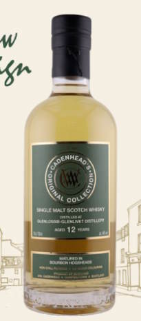 Glenlossie 12 años en barrica de bourbon Cadenhead's 0,7l 46 %vol. Whisky 2026