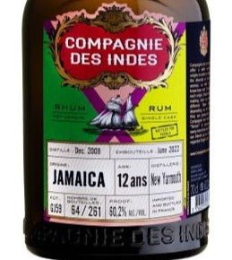 Compagnie des Indes Jamaica 12Y 2009 2022 Jamaica New Yarmouth 0,7l 60,2 %vol. cdi Rum single cask limited Fassstärke ! JNY