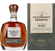 Chargez l'image dans la visionneuse de la galerie,Chairman´s Reserve Cuvee 1931 85th 0,7l 46% vol. 7 - 12y Port cask fin.