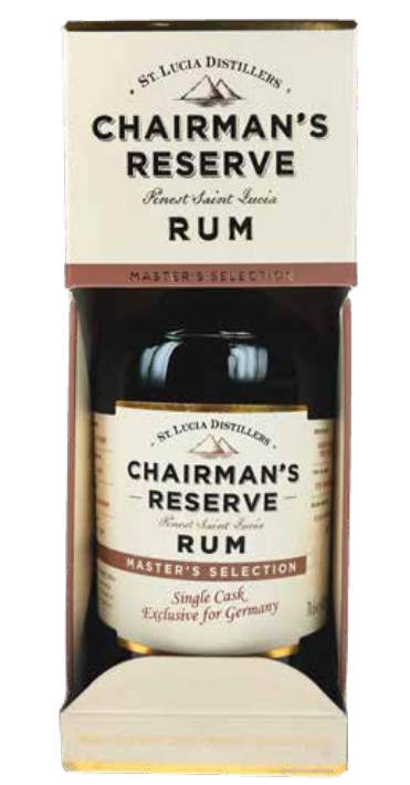 Chairman's Reserve 2010 John Dore 2 Master´s Selection 0,7l 62,3% vol. single cask Rum St.Lucia