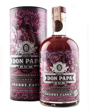 Laden Sie das Bild in den Galerie-Viewer, Don Papa Rum sherry cask 0,7l 45% MIT Geschenk Dose !
