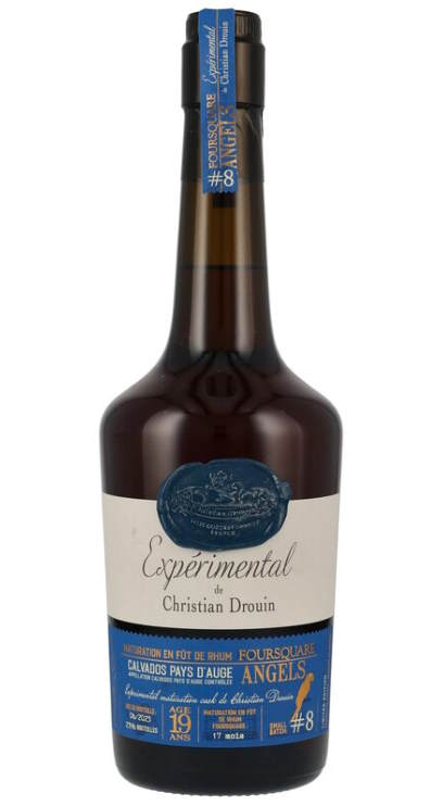 Christian Drouin 19y Foursquare cask Angels Calvados Experimental 0,7l 46,8% vol.8