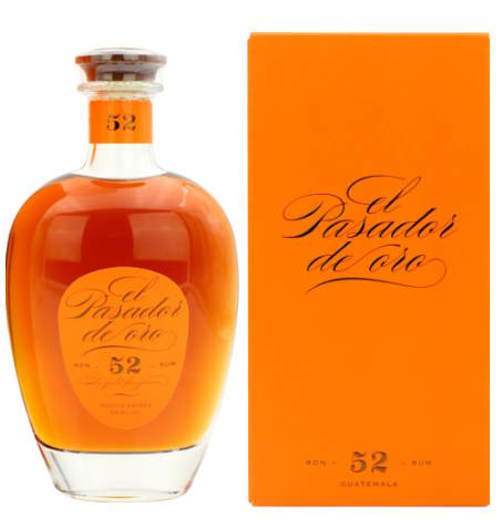 El Pasador 52 de oro Rum Guatemala XO ron 0,7l 52% vol.