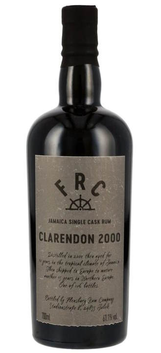 FRC Clarendon Jamajka 2000 2025 25y single cask Jamajka 61,1% 0,7l l Flensburg