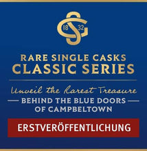 Laden Sie das Bild in den Galerie-Viewer, Glen scotia Single cask 2025 first fill bourbon px Bordeaux cask 0,7l glenscotia Behind the Blue Doors Classic Series Cask 1 2 3 4 5 of 5