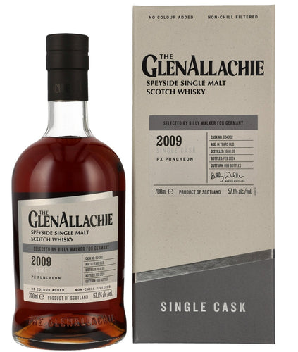 Glenallachie 2009 2024 PX Puncheon cask 57,1 % vol. 0,7l Single Malt Whisky 14y #804302 neue Ausstattung