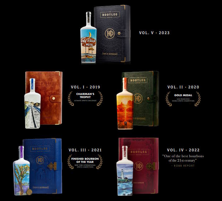 Heaven‘s Door Bootleg Series 18 y Bourbon Whiskey 0,7l 57% vol. Bob Dylon Straight Whiskey spanish Vermouth rouge limitiert