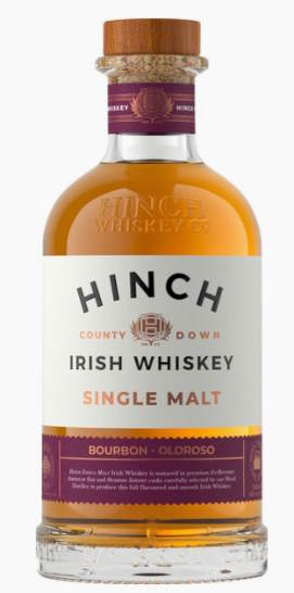 Hinch Irish Single malt Bourbon Oloroso Whiskey 43%vol 0.7l Irischer Whisky o.GP
