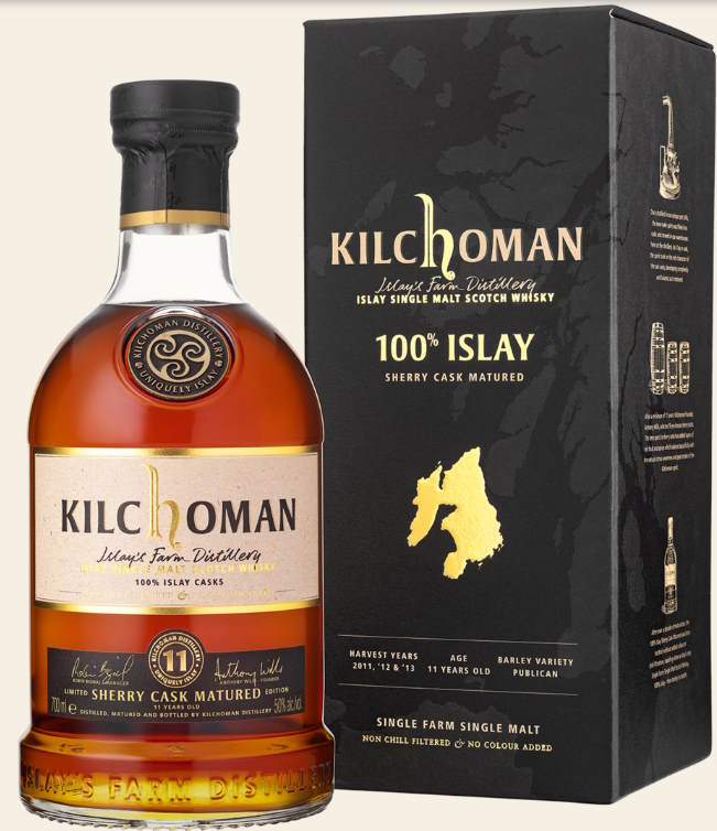 Kilchoman 11y 100% Islay Oloroso Sherry Full Maturation Casks Edition 0.7l 50% scotch whisky limited