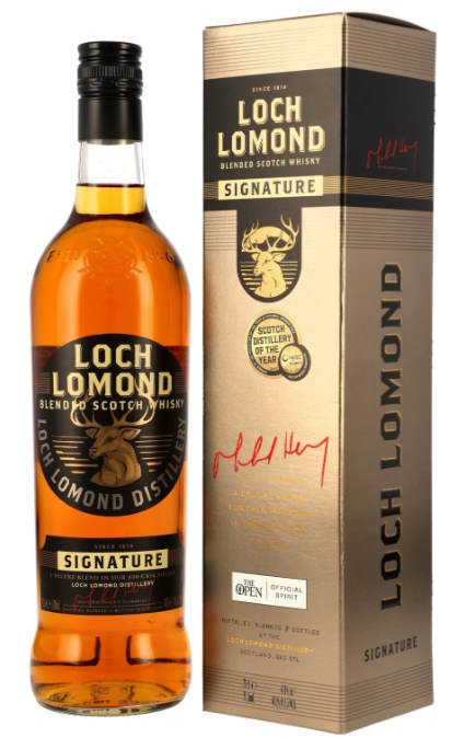 Loch Lomond Signature blend 40 % Whisky