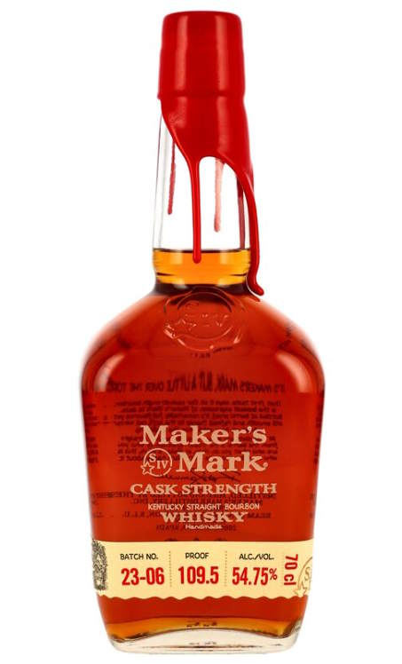Makers mark cask strength batch 2306 0,7l 54,75% vol. Bourbon Whiskey