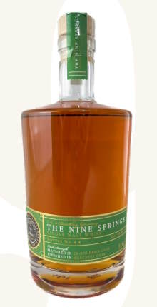 The Nine Springs MUSCATEL 7y Fassstärke single cask Whisky 0,5l 54,9% vol. Eichsfeld