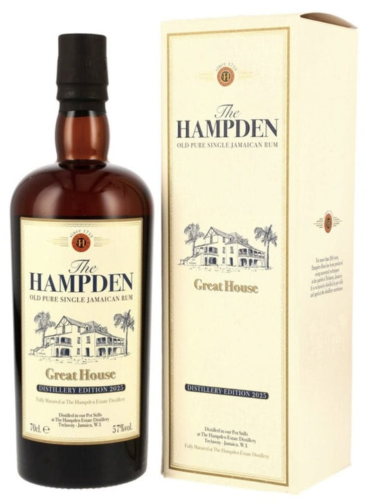 Hampden Great House Distillery 2025 Jamaica 0,7l 57% vol. Rum single cask