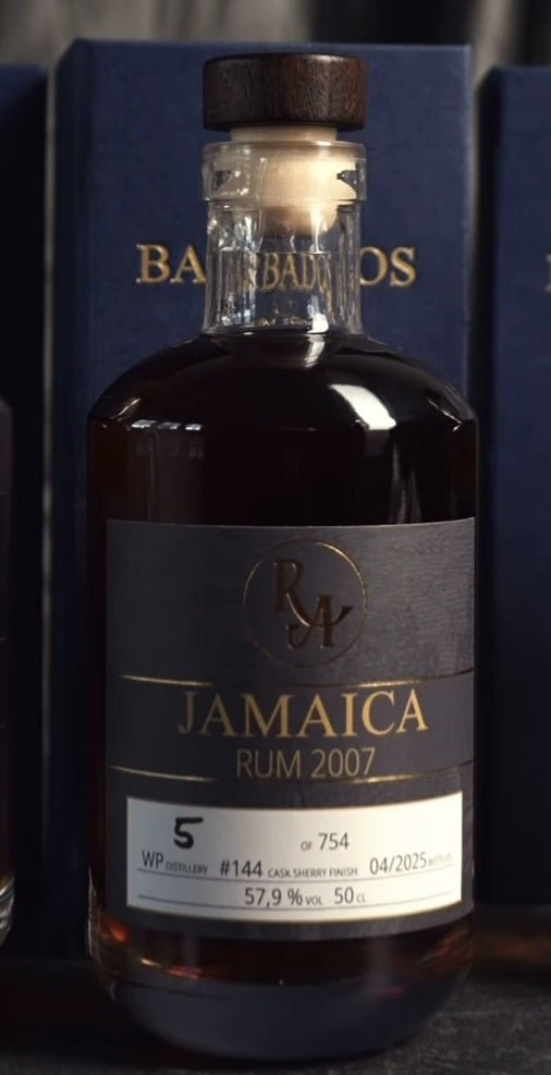 RA Jamaica 2007 WP 2025 Single sherry cask 0,5l 57,9% vol. Rum Artesanal 144