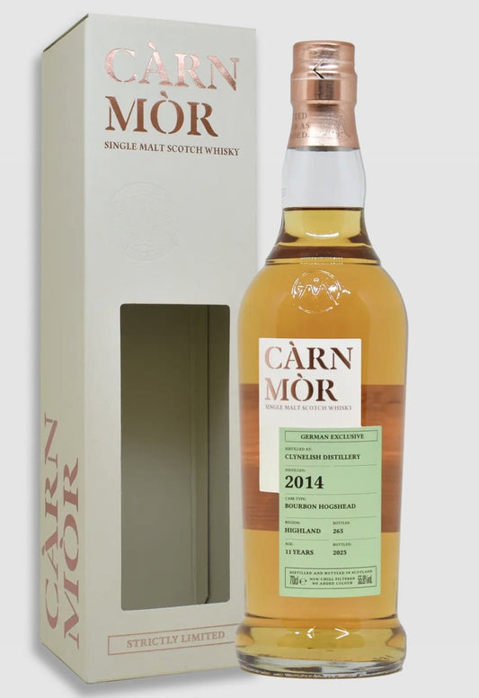 Clynelish 2014 Německá exkluziva Bourbon Hogshead sud Carn Mor 55,6% vol. 0,7l Přísně limitovaná whisky