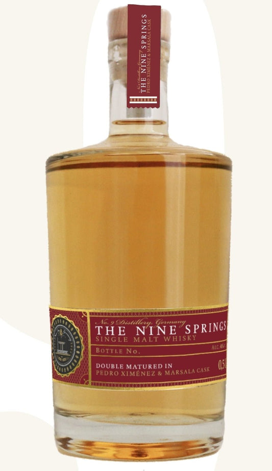 The Nine Springs Peated Breeze PX / Marsala 2026 cask Edition whisky 0,5l 48% obj.