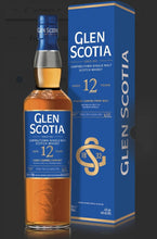 Laden Sie das Bild in den Galerie-Viewer, Glen scotia 12y unpeated 0,7l 46%vol. GePa