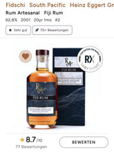 Načtěte obrázek do prohlížeče galerie,RA Rum Artesanal single cask Rum Fiji South Pacific Dist 20Jahre 62,8% 0,5 l single cask Single Pot Still #2 2001 2021