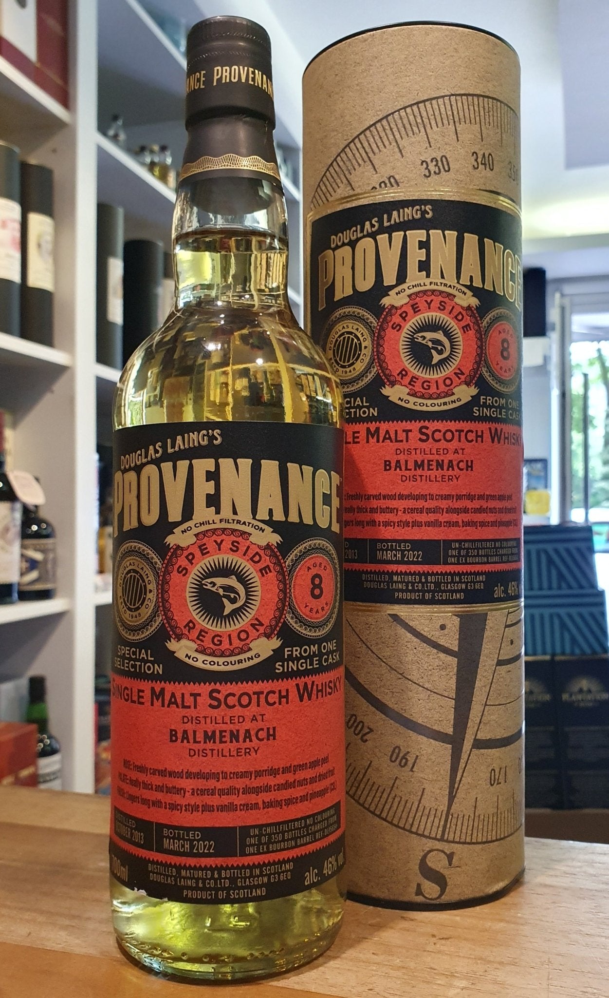 Balmenach single cask 2013 2022 8Y Provenance 46% vol. 0,7l Whisky 15654