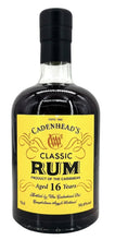Chargez l'image dans la visionneuse de la galerie,Cadenhead´s classic 2008 16y limited Rum 50 % vol. 0,7l Barbados, GUYANA REV ?