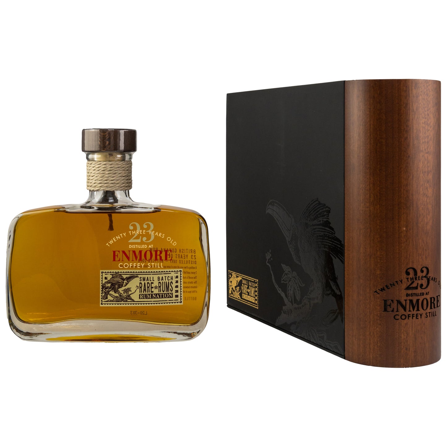 Rum Nation Enmore 1997 2020 0,7l 57,6% vol. Rum smal batch GuyanaRum Nation Enmore 1997 2020 0,7l 57,6% vol. Rum smal batch Guyana limitiert auf 670 Flaschen