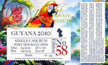 Načtěte obrázek do prohlížeče galerie,Rumclub Ed.58 Port Mourant 2010 2025 15y Guyana MPM 0,5l 58% vol. rum