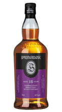 Laden Sie das Bild in den Galerie-Viewer, Springbank 18 y 2026 0,7l 46 % vol. Whisky
