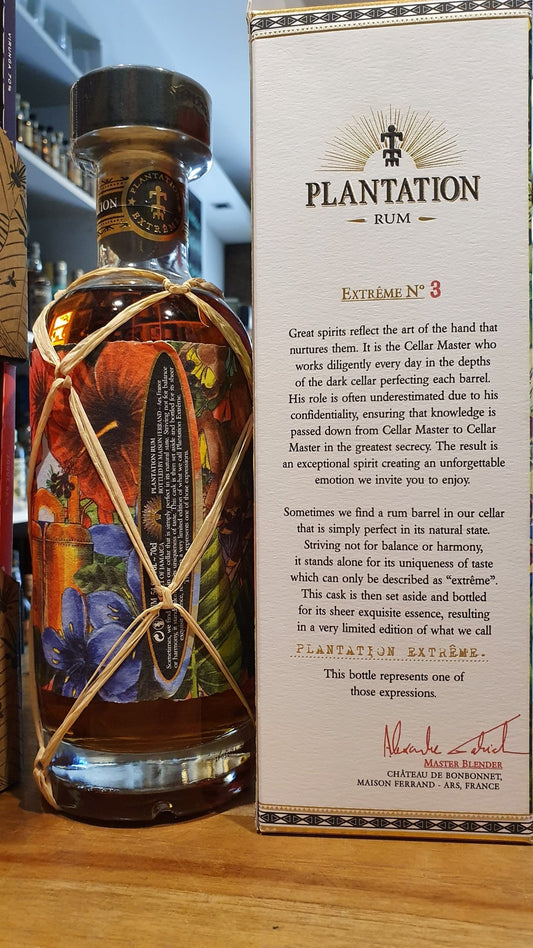 X Plantation Extreme No 3 ITP Long Pond 22 1996 0,7l 54,8 % obj. rum z jednoho sudu Planteray