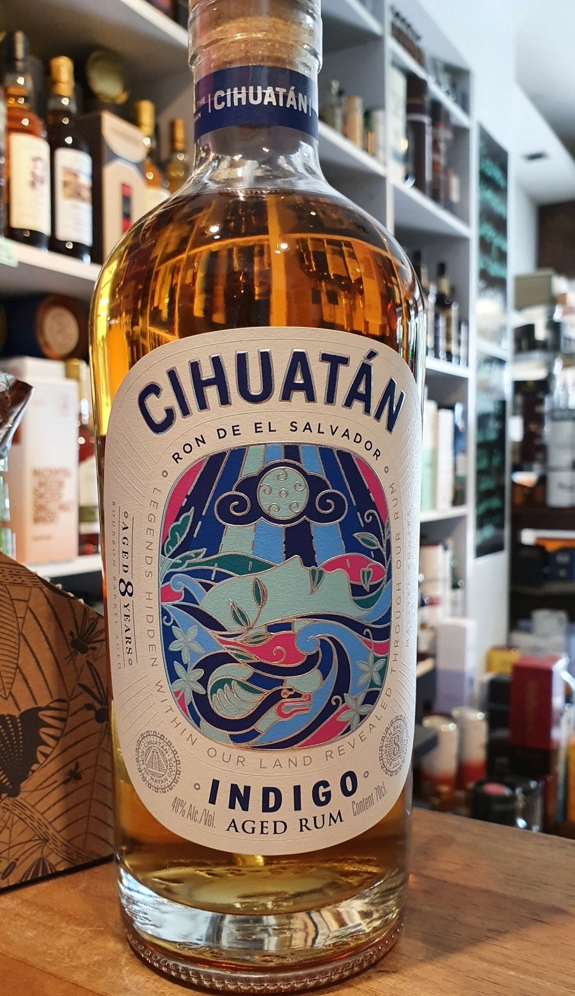 Cihuatan Indigo 8y Rum el salvador 0,7l 40% vol. OHNE DOSE