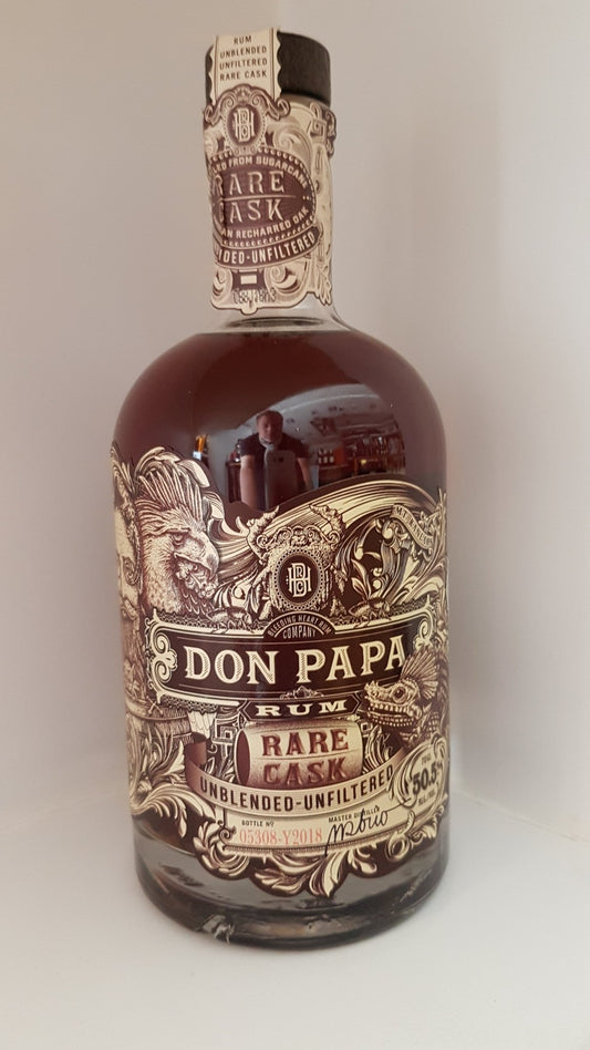 X Don Papa Rum rare cask limitierte Edition 0,7l mit starken 50.5% vol.