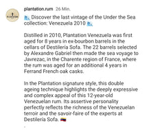 Laden Sie das Bild in den Galerie-Viewer, Plantation one time Venezuela 2010 2023 0,7l 52% vol. limited Edition Rum Sonderedition limitiert
