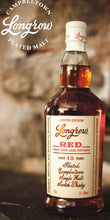 Laden Sie das Bild in den Galerie-Viewer, X Longrow 15y red Pinot Noir Cask 0,7l 51,4% vol. Schottland Campbeltown