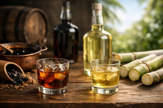 Melasse-Rum und Agricole Rhum im Vergleich - inn-out-shop