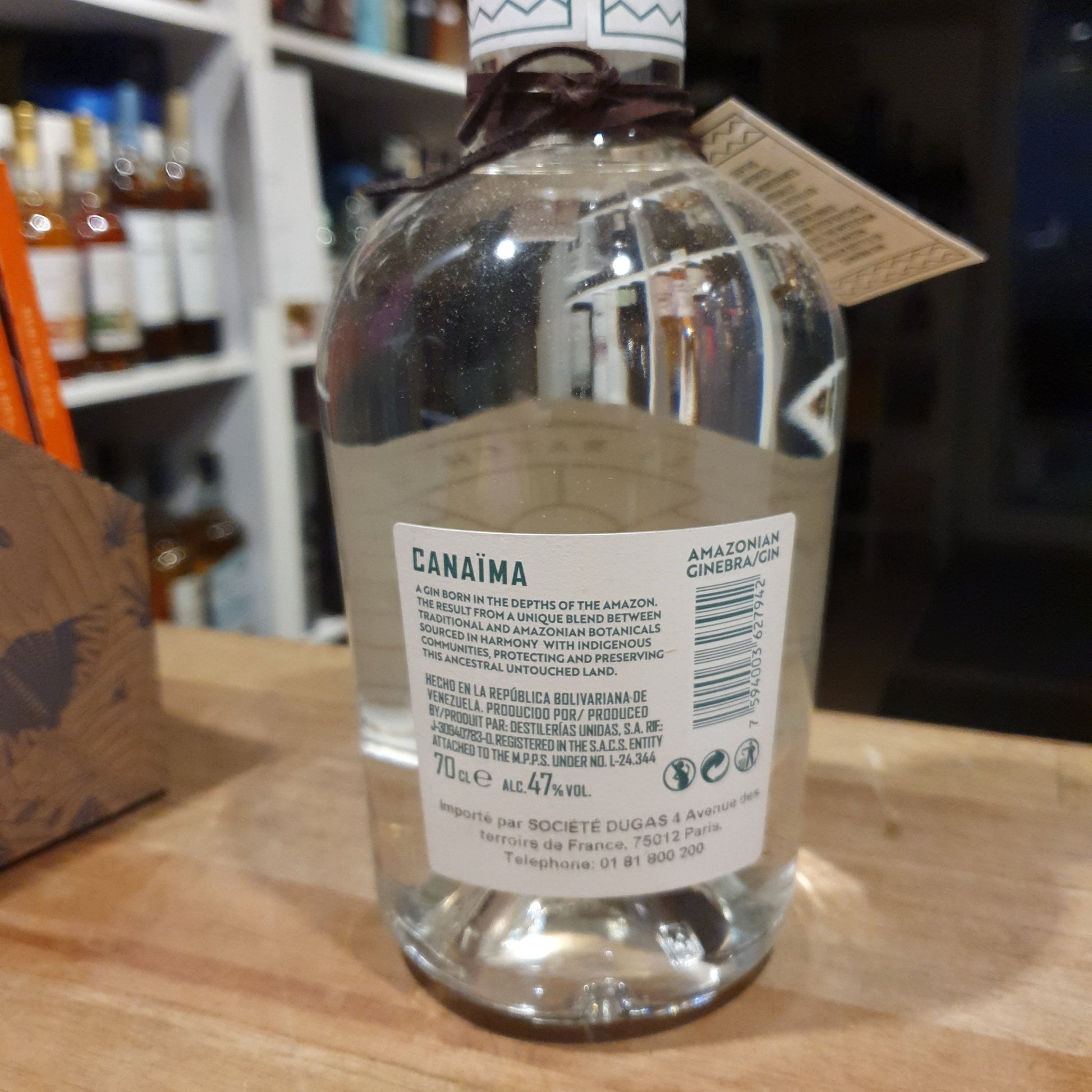 Gin Canaima smal batch Amazon 0,7l 45% bolivien Venezuela