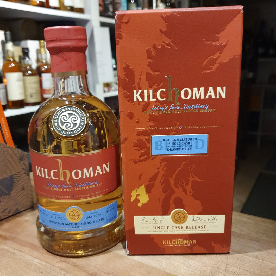 Kilchoman Whisky Blond Edition single cask scotch single malt whisky 0,7l 56,9 %