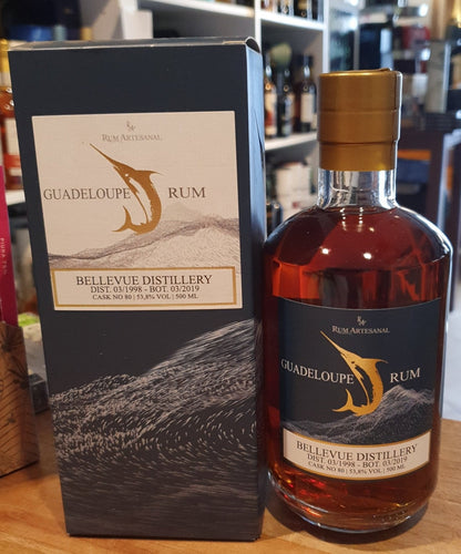 Ra Rum Artesanal Guadeloupe single cask 21 Jahre ( Bellevue Distillery ) 0,5l 53,8%