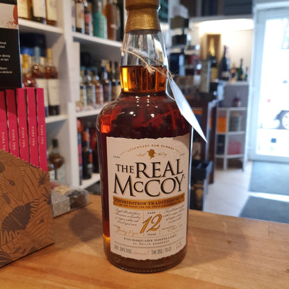 The Real McCoy - 12 Years 100 Proof 100th Anniversary 50 % 0,7 L Sonderedition Barbados Foursquare 2020 Anlässlich 100th Proh