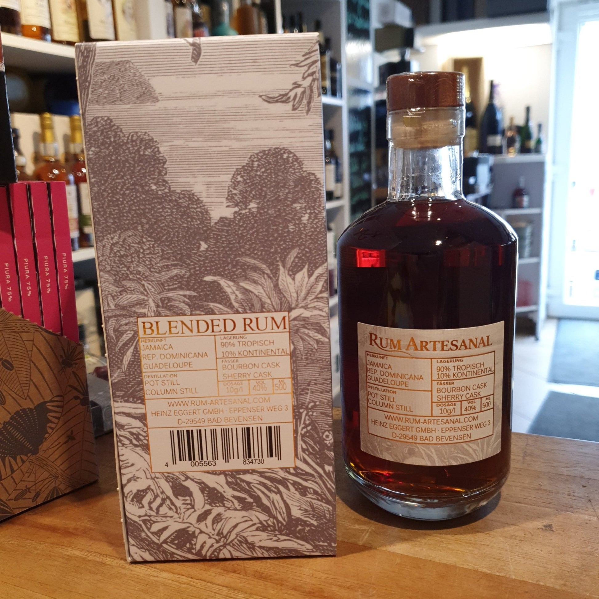 Ra Rum Artesanal Caribbean Island 0,5l 40%