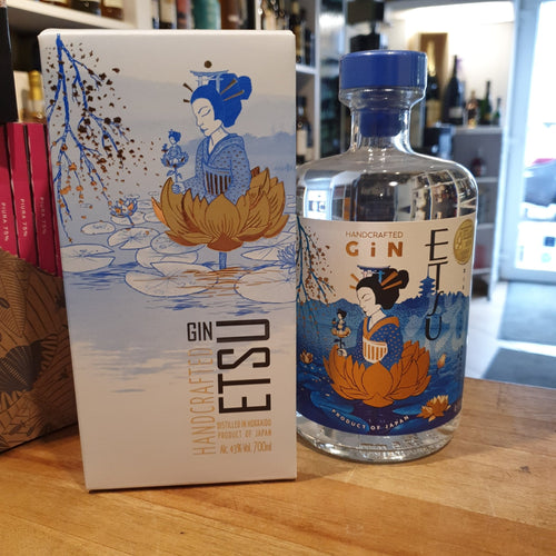 Etsu Gin handcrafted Japan Hokaido 0,7l 43% Flasche in Geschenk karton