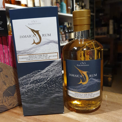 RA Jamaica 2007 2018 11y Clarendon Distillery Nr. 73 0,5l 62,2% vol. Rum Artesanal - inn-out-shop