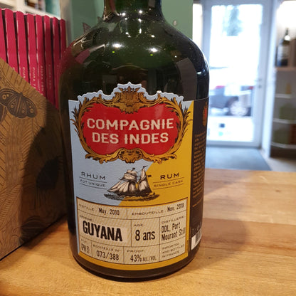 Compagnie de indes Guyana 8y Rum Diamondist. 0,7l 43% vol. Single Cask RUM CDI - inn-out-shop