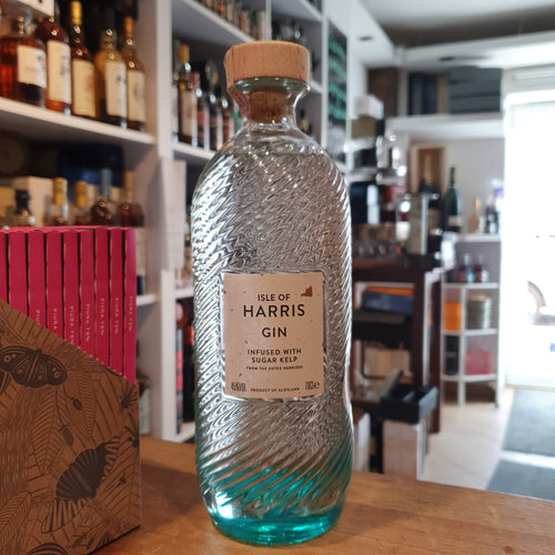 Isle of Harris scotch Gin 0,7l 45% vol. Flasche mit Algen outer hebrid sugar kelp