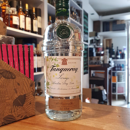 Tanqueray Gin limitierte Edition Lovage 1l Flasche 47.3 % mit Liebstöckel